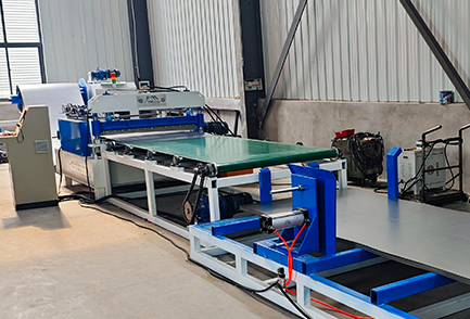 steel coil cut to length line