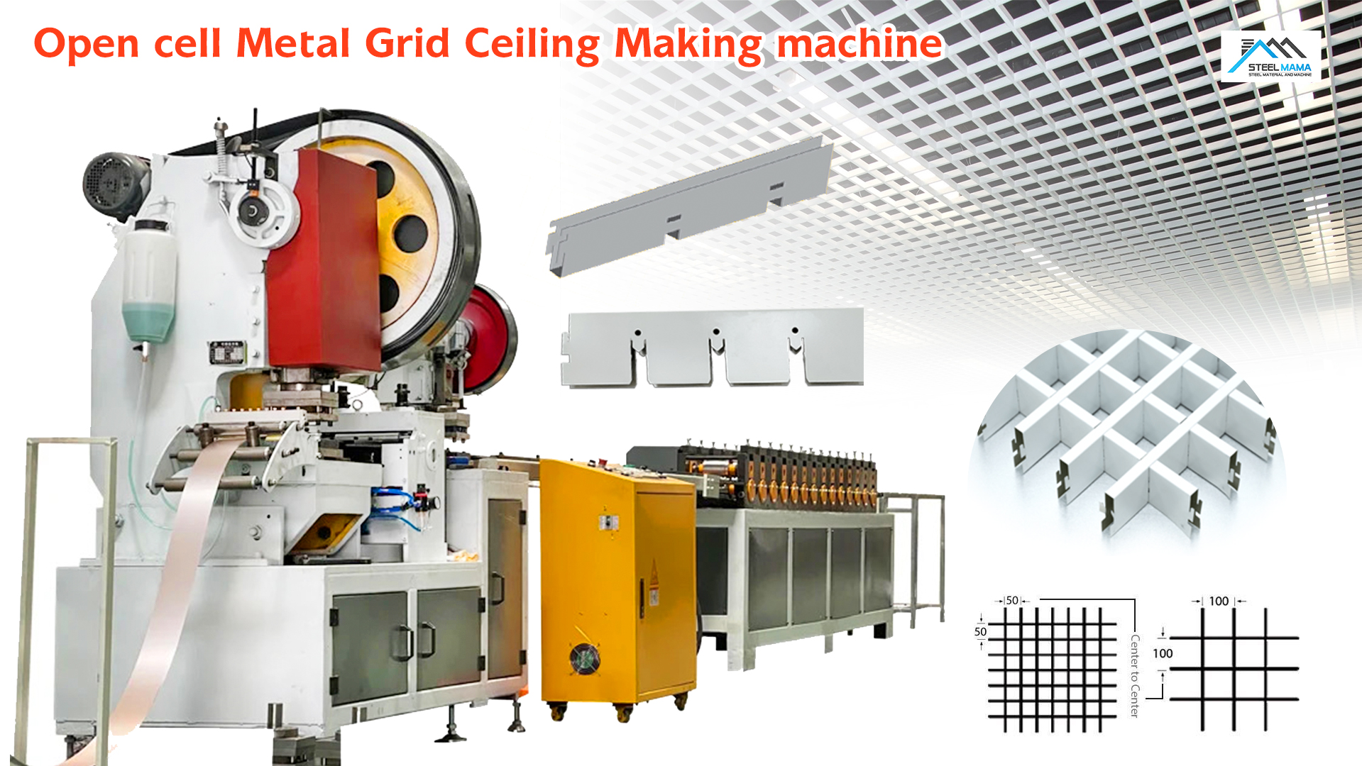 open ceiling metal grid ceiling making machine.jpg