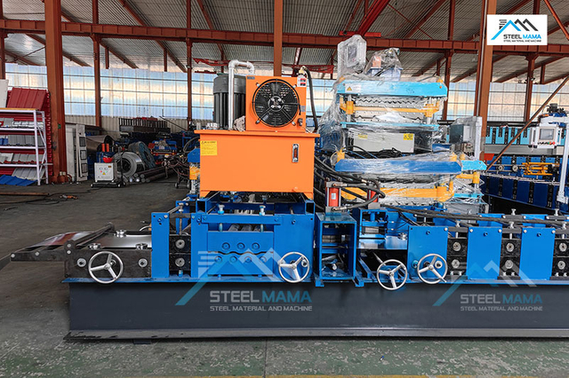 steel door frame making machine 