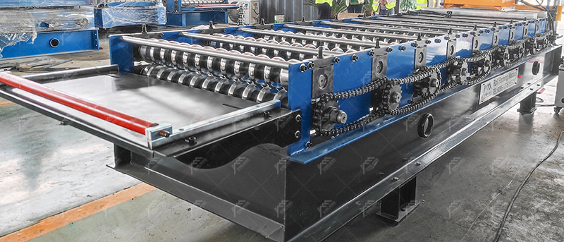 roof sheet roll forming machine