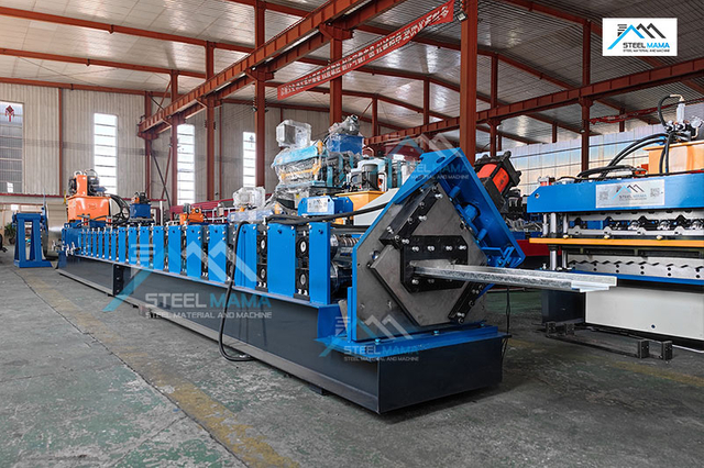 steel door frame machine 