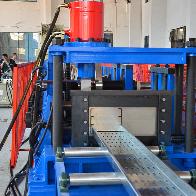 Channel Cable Tray roll forming machine
