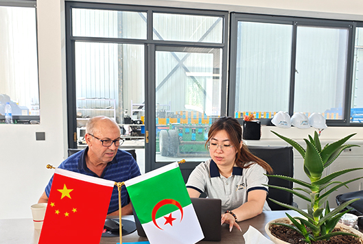 2024.6.3阿尔及利亚客户来访Serena