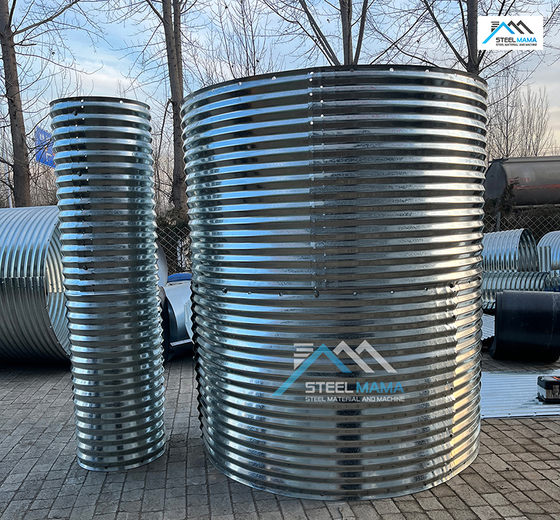 stainless steel silo