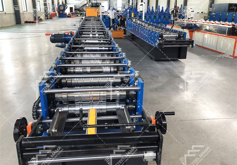 gutter pipe roll forming machine